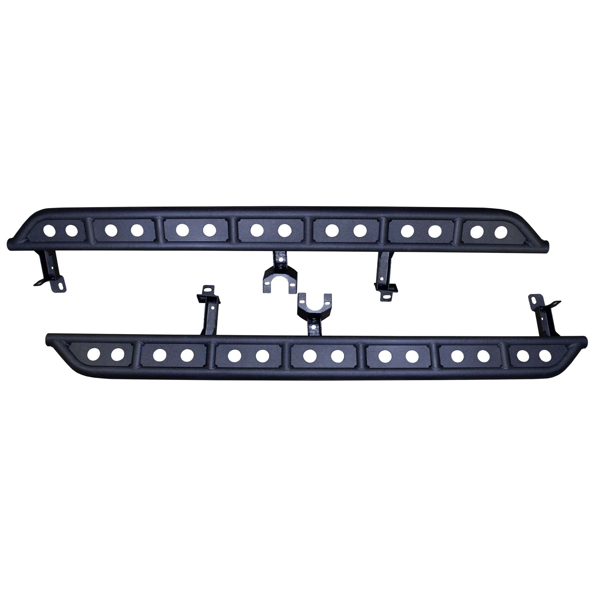 Black textured powder coat, 2 in. x .120 in. Steel