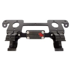 11-gauge steel, Black powder coat, Includes mounting hardware and clips