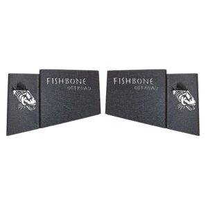 4-Door, black textured powder coat, steel, Includes all mounting hardware, Sold as a pair