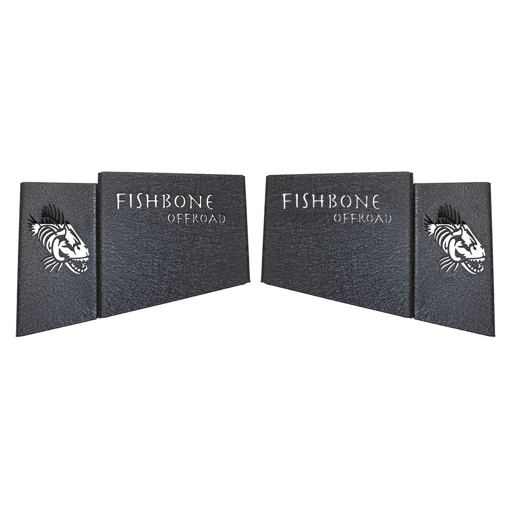 4-Door, black textured powder coat, steel, Includes all mounting hardware, Sold as a pair