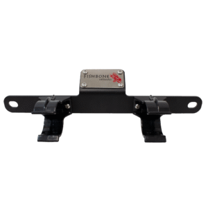 11-gauge steel, Black powder coated, Includes mounting hardware and clips