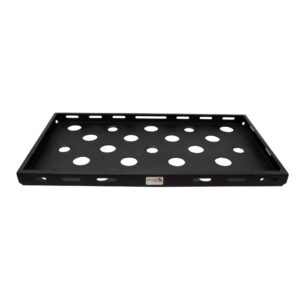 4-Door, Steel, Black powder coated, Includes mounting hardware, Usable Rack Space is 34-1/4 in. x 19-3/16 in.