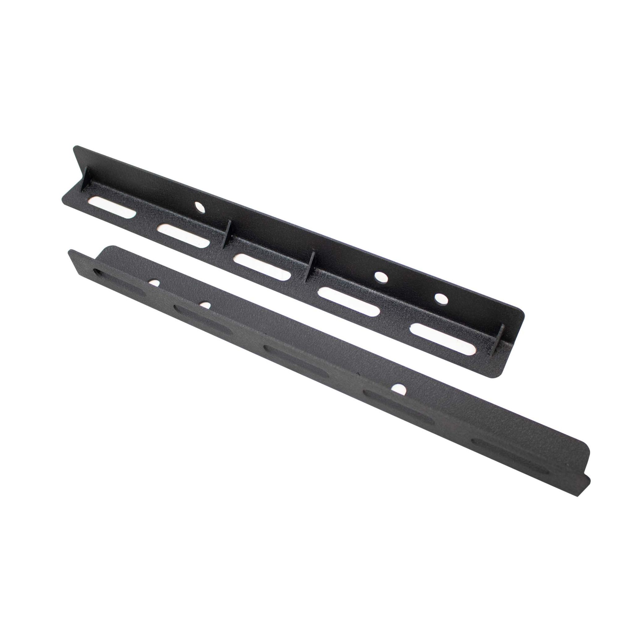 2-door, Black textured powder coat, 11-Gauge steel, Includes mounting hardware.