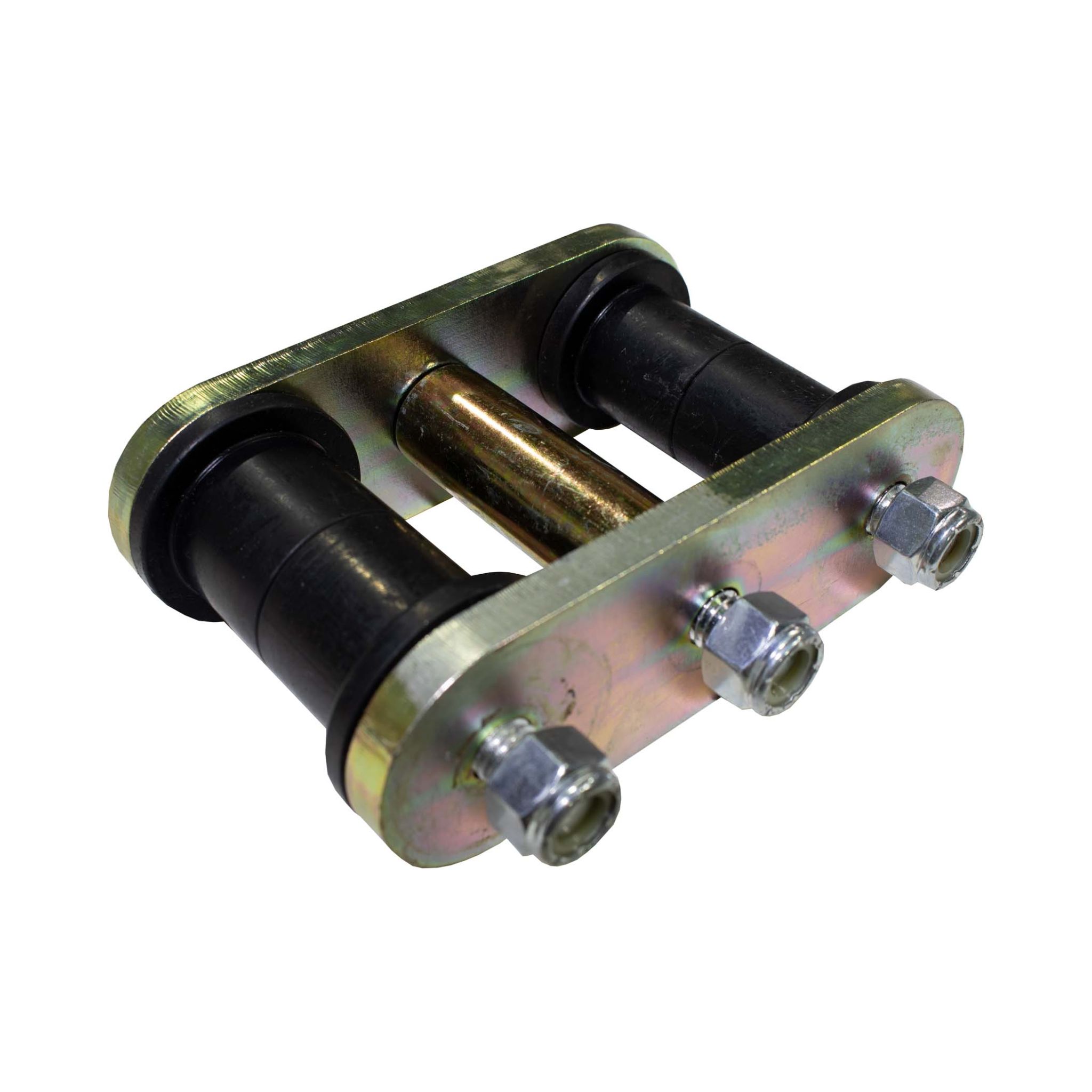 Zinc plated 3/8in. thick steel, Sold as Pair