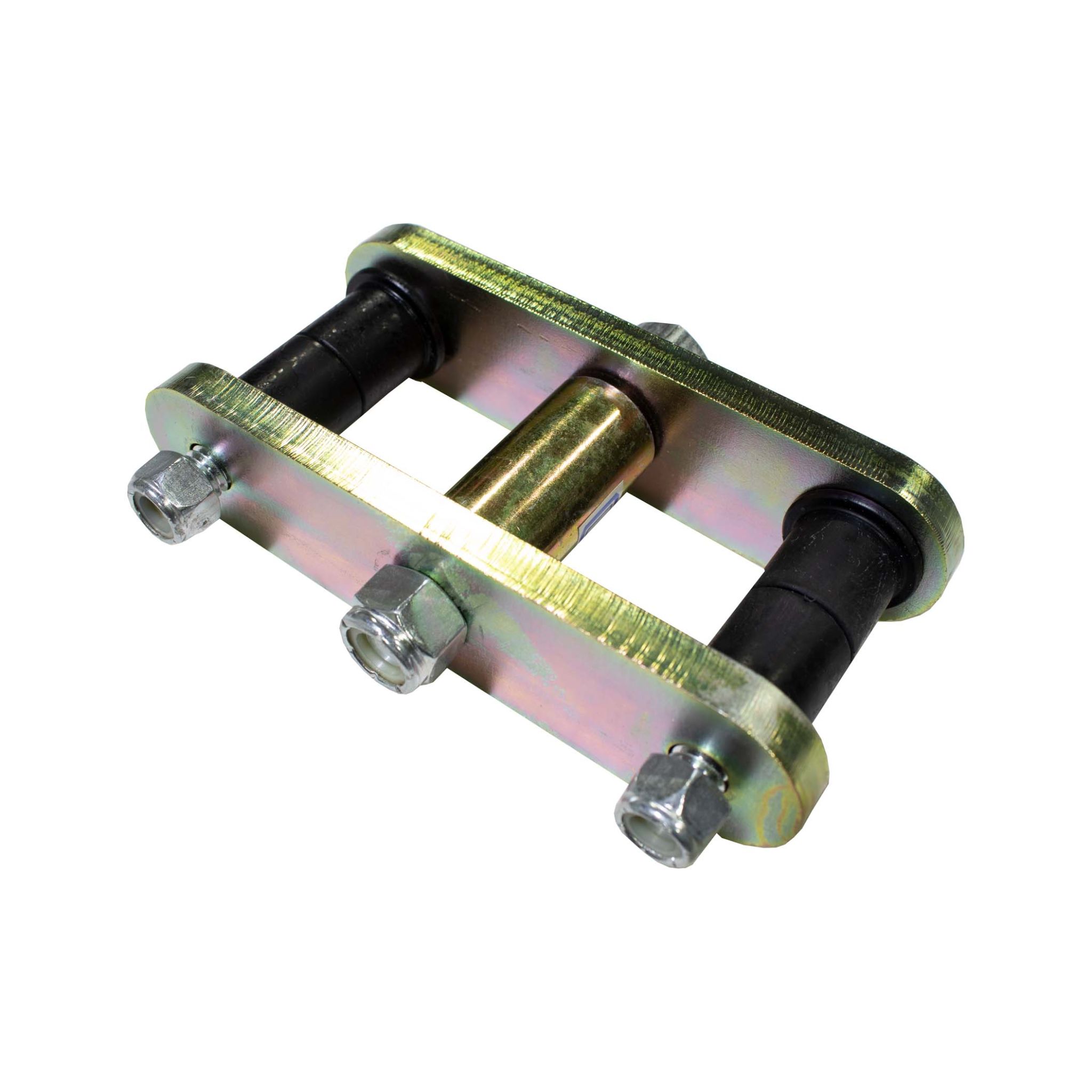 Zinc plated 3/8in. thick steel, Sold as Pair