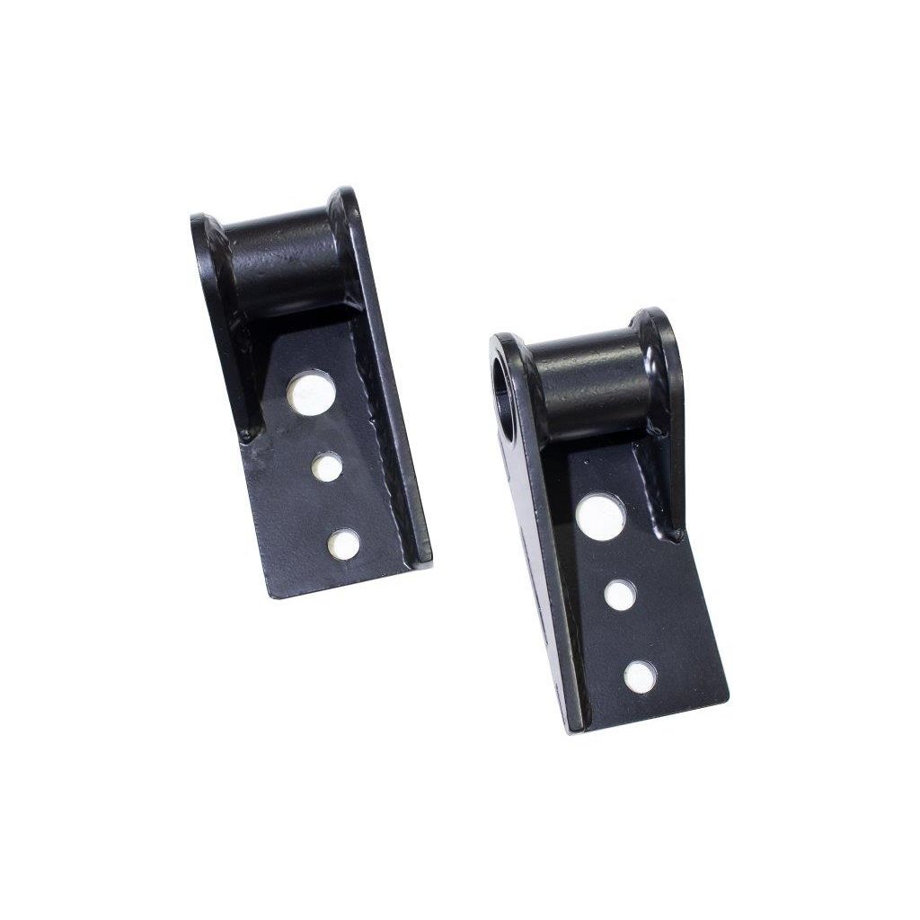 Black powder coat, Steel, Sold as Pair