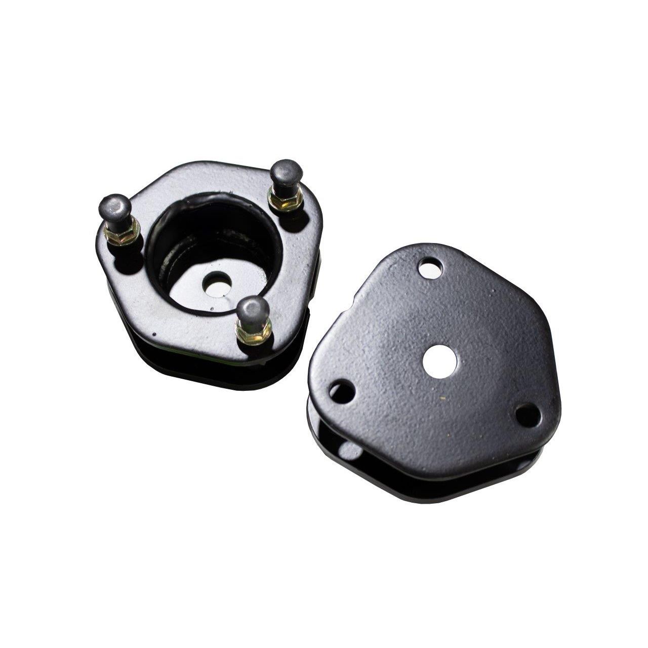 Sold as a pair, Black Powder Coated Steel