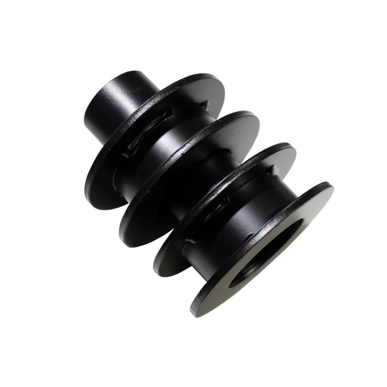 Sold as a pair, Black Powder Coated Steel