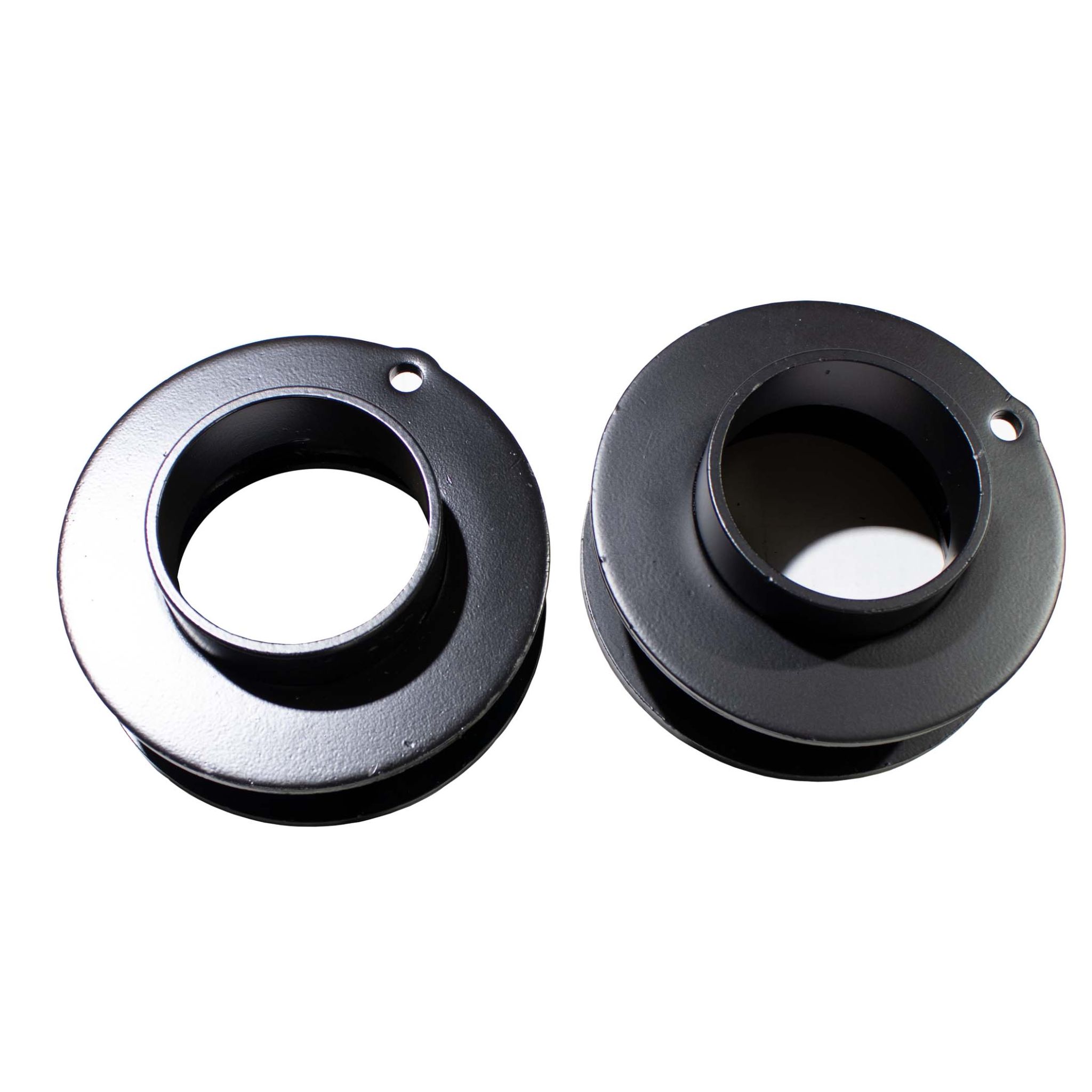 Sold as a pair, Black Powder Coated Steel