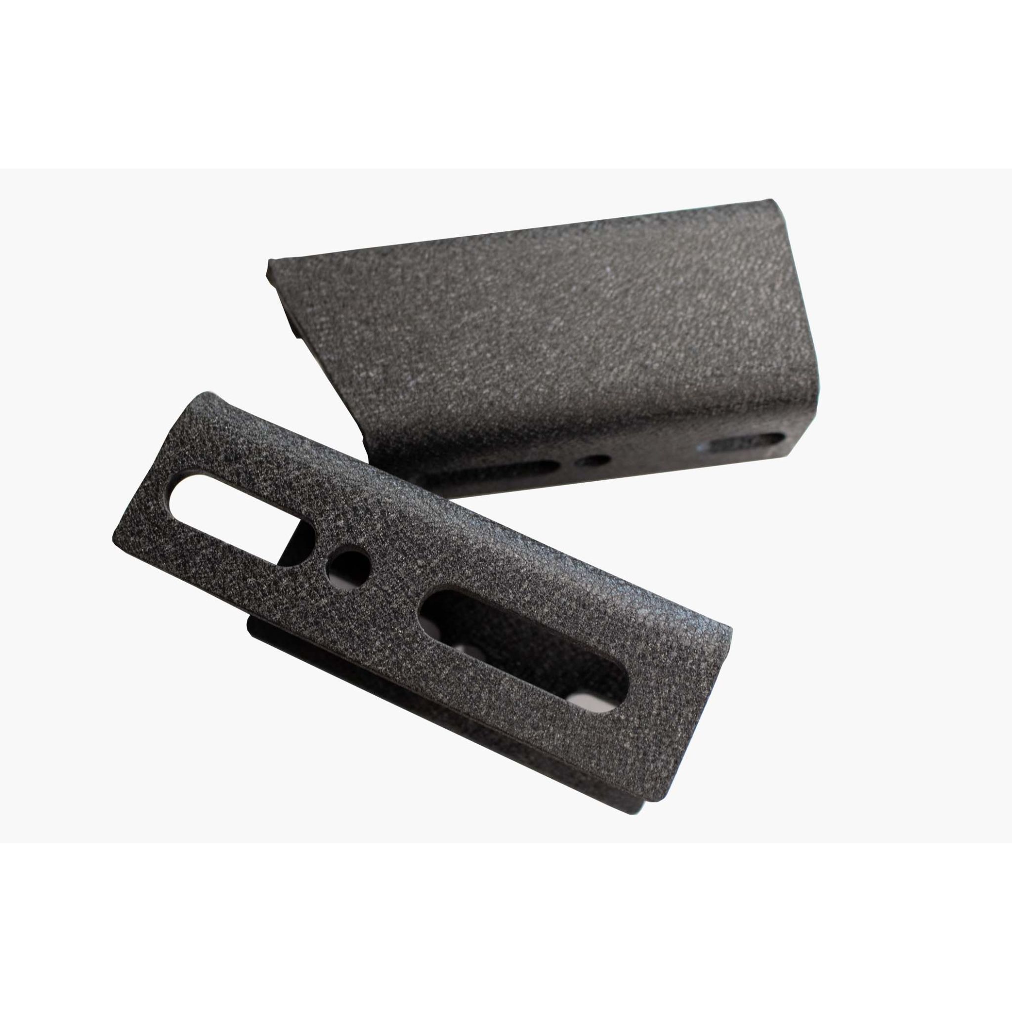 Black Powder Coat, Includes hardware for the Drop Brackets