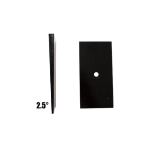 Black Powder Coat, Steel, Sold as a pair