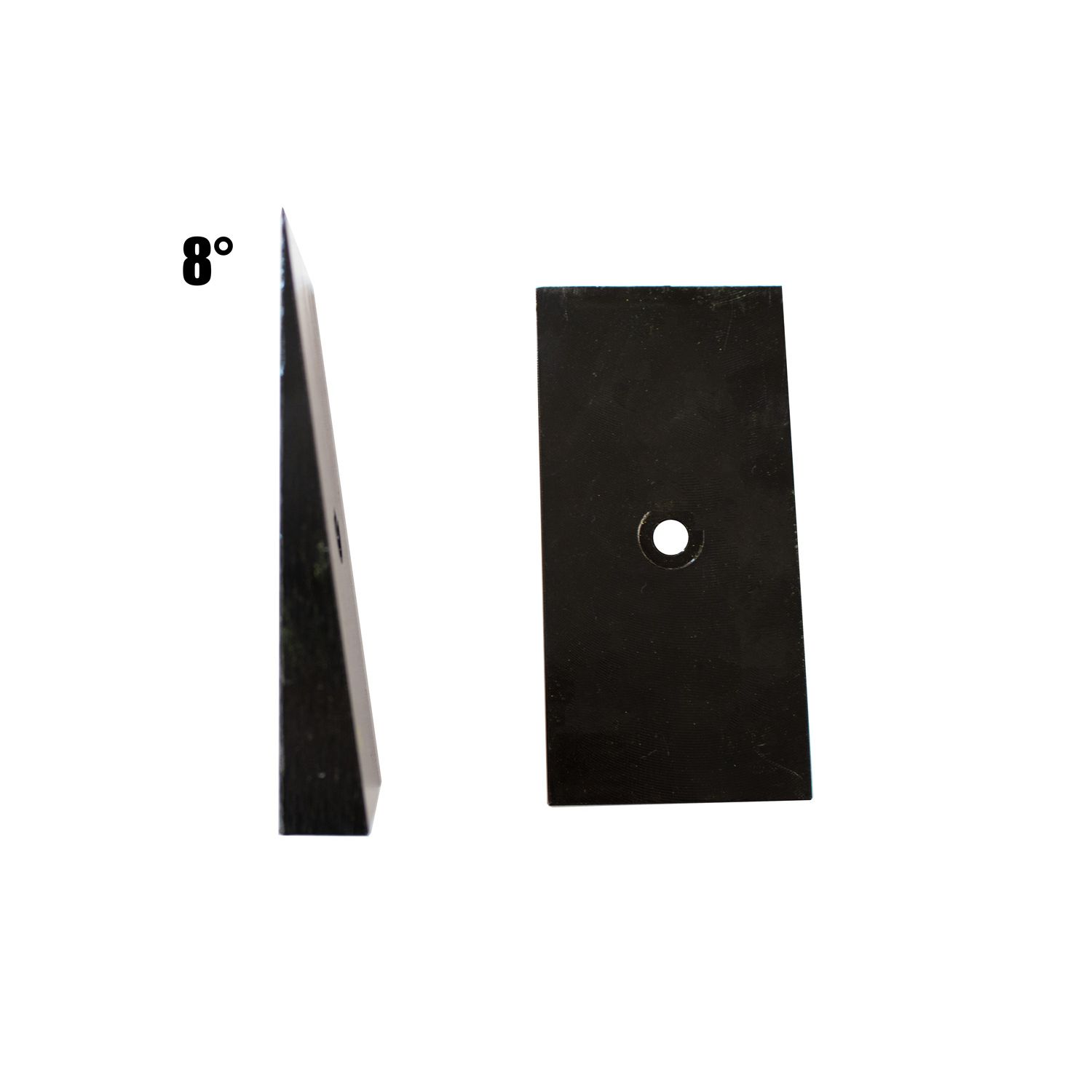 Black Powder Coat, Steel, Sold as a pair