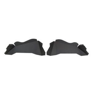 Black powder coat, Aluminum, Set of 2 (Rear)