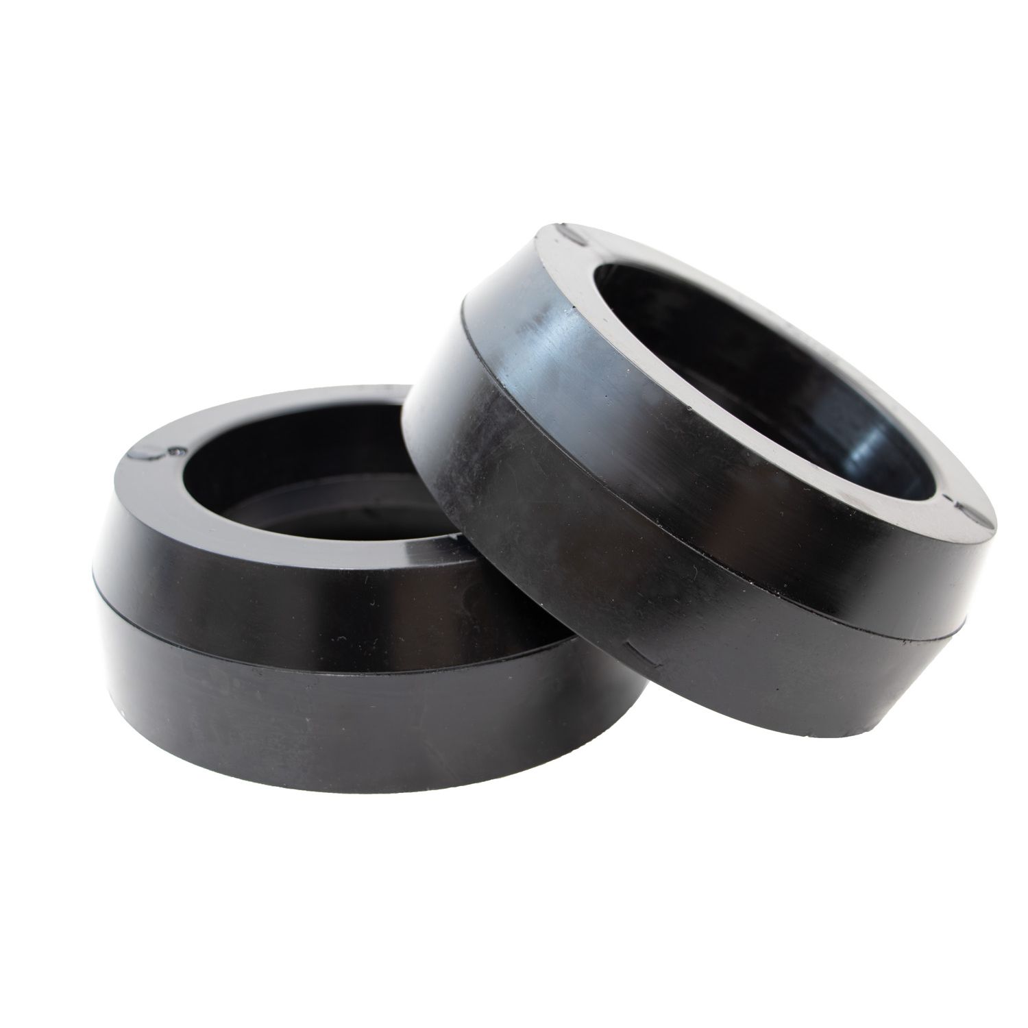Sold as a pair (Rear Lift Only), Black, High density polyurethane