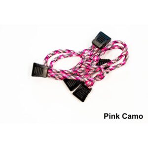 Made of Durable Paracord, Pink Camo