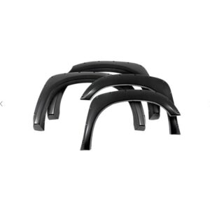 Black Horse Off Road Fender Flares Black TPO FF-CHSIL-SM-PKT-07