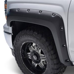 Black Horse Off Road Fender Flares Black TPO FF-CHSIL19-SM