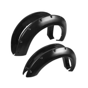 Black Horse Off Road Textured Fender Flares Black TPO FF-CHSILT-LB