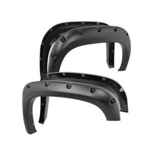 Black Horse Off Road Fender Flares Black TPO FF-CHTA-SM-PKT