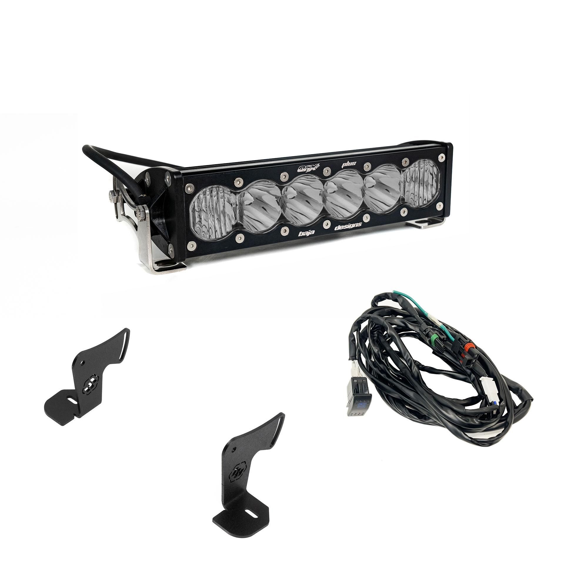 OnX6+ 10" Light Bar Hood Mount Kit