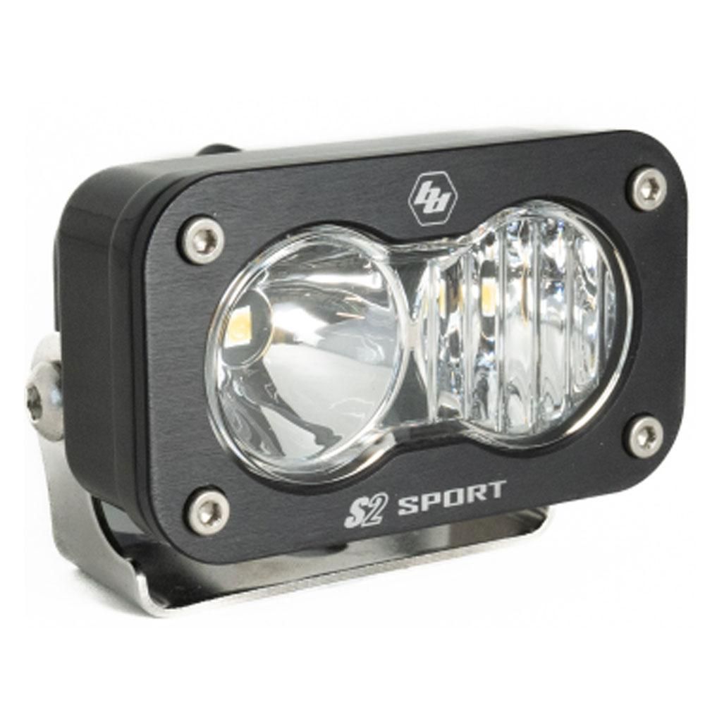 S2 Sport Black LED Auxiliary Light Pod