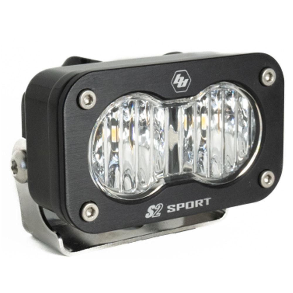 S2 Sport Black LED Auxiliary Light Pod