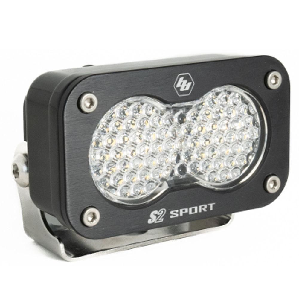 S2 Sport Black LED Auxiliary Light Pod