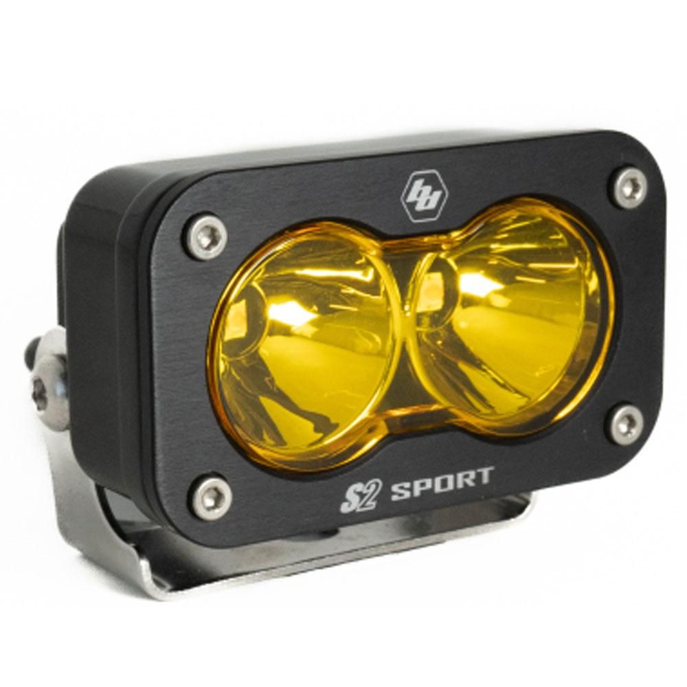 S2 Sport Black LED Auxiliary Light Pod