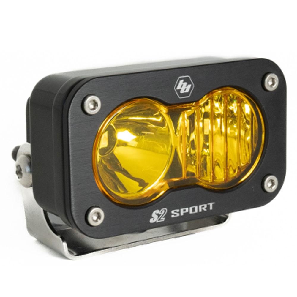S2 Sport Black LED Auxiliary Light Pod