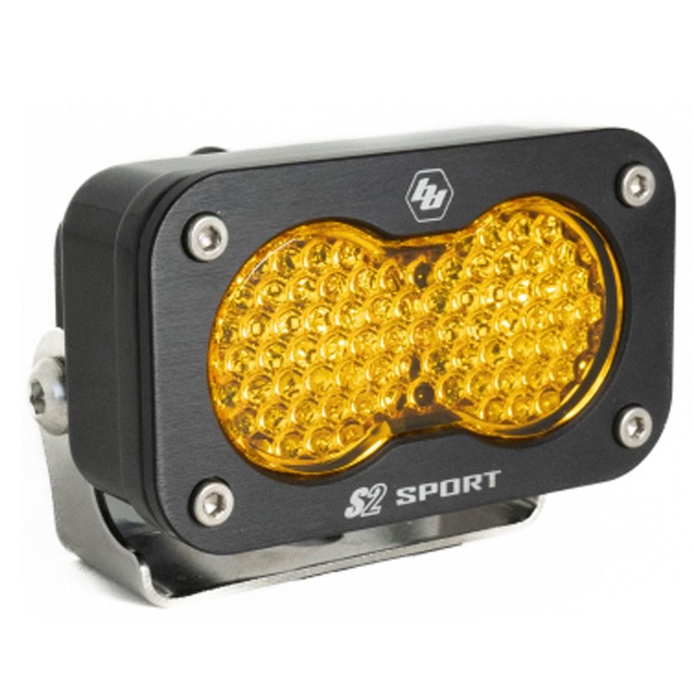 S2 Sport Black LED Auxiliary Light Pod