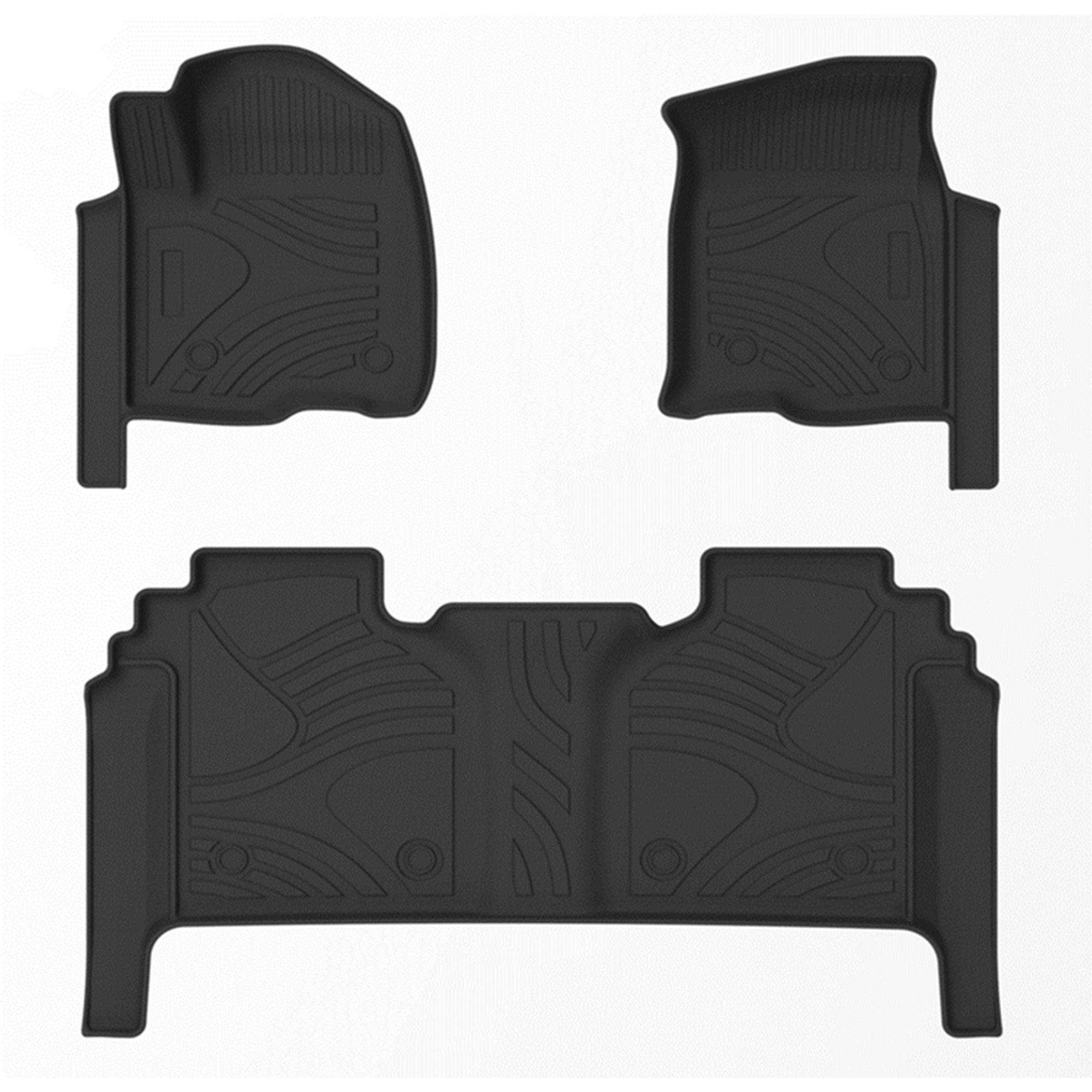 Black Horse Off Road Totaliner Heavy Duty Floor Liner Black TPE FMCSI19