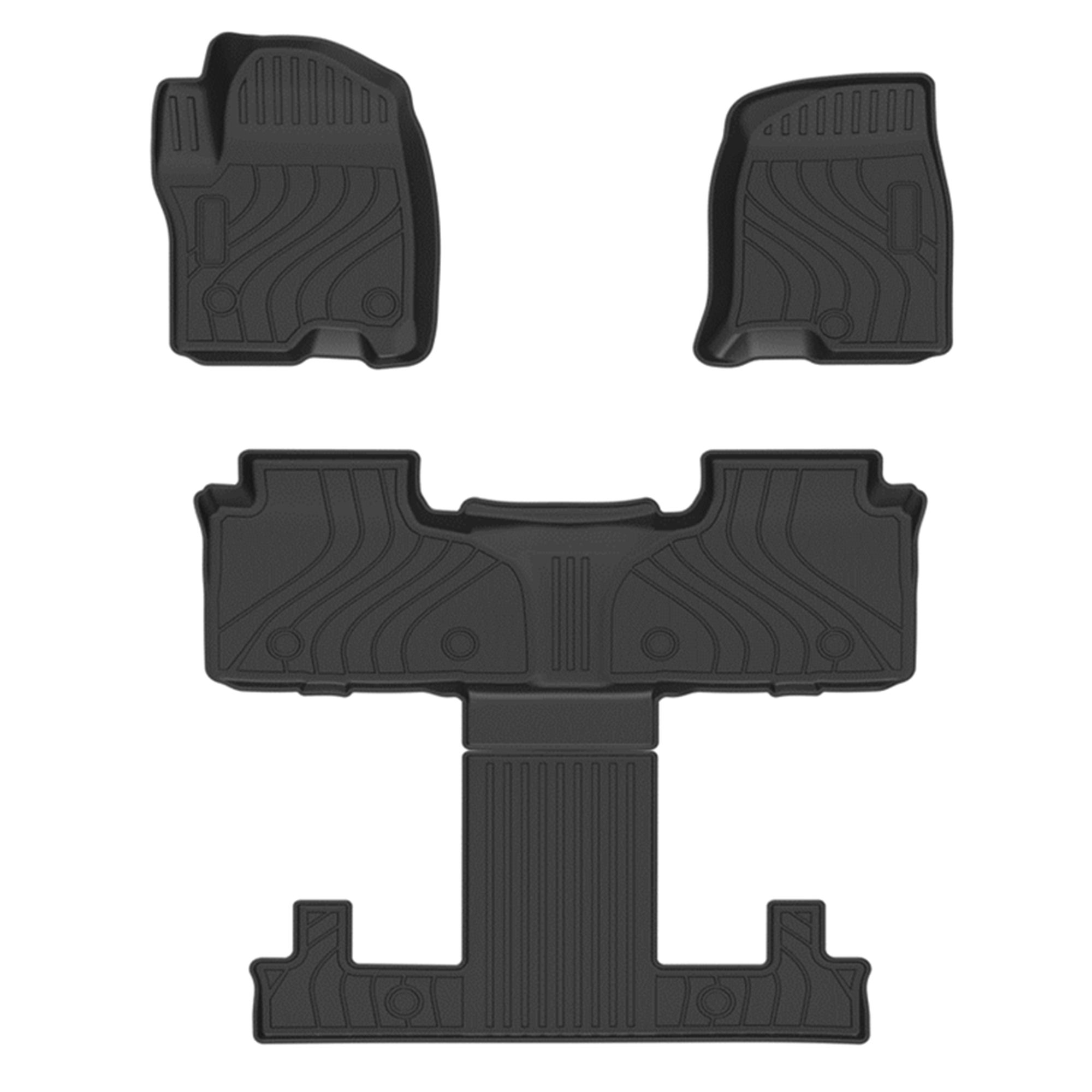 Black Horse Off Road Totaliner Heavy Duty Floor Liner Black TPE FMCTA23