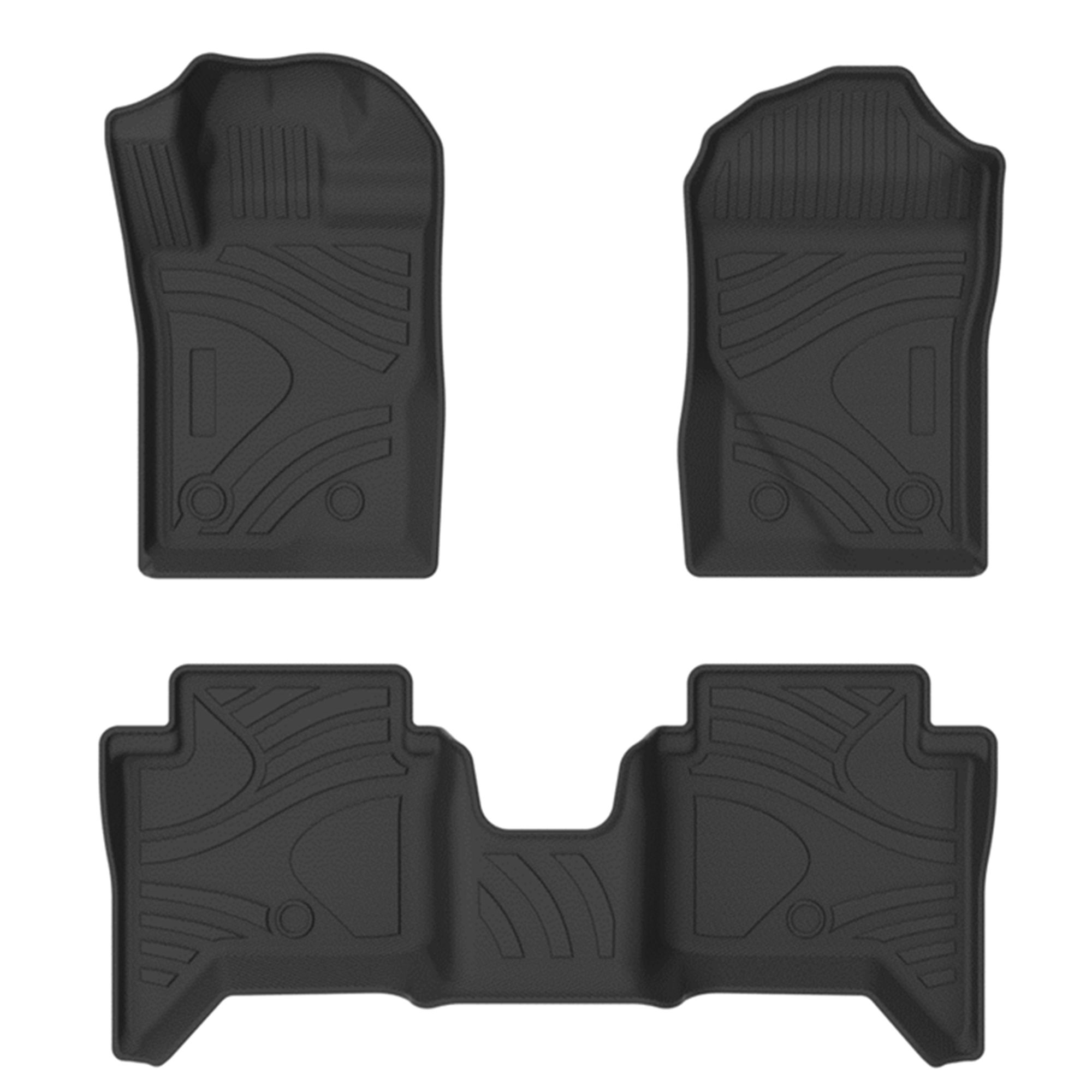 Black Horse Off Road Totaliner Heavy Duty Floor Liner Black TPE FMFRA23