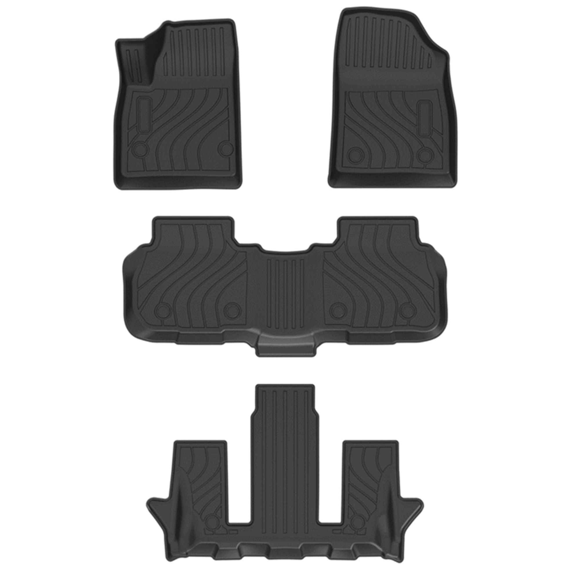 Black Horse Off Road Totaliner Heavy Duty Floor Liner Black TPE FMGAC21