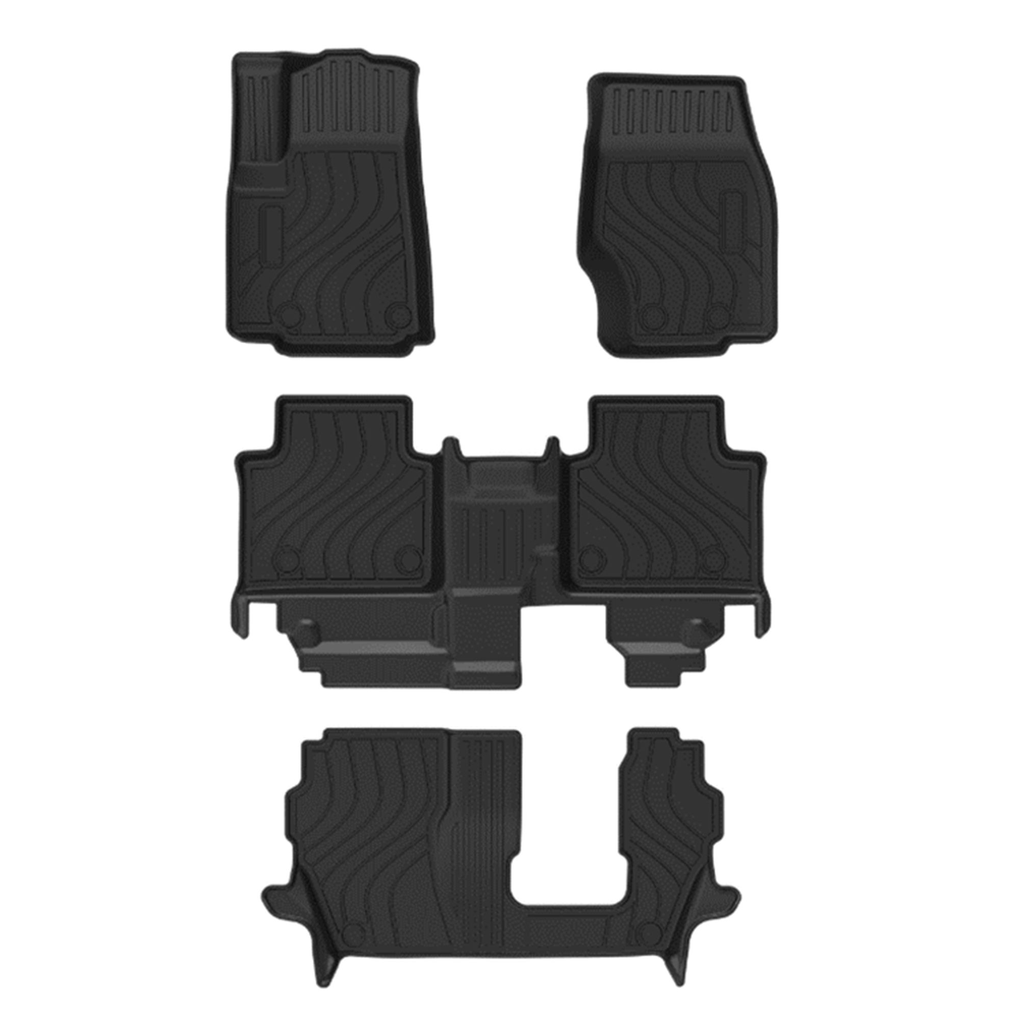 Black Horse Off Road Totaliner Heavy Duty Floor Liner Black TPE FMJGC23