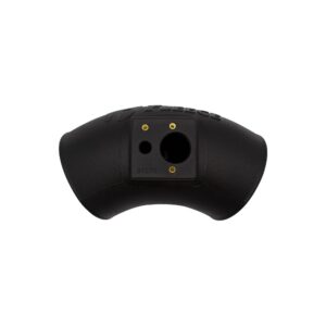 Molded plastic universal 5" intake manifold elbow w/ sensor mounting provisions