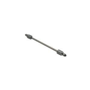 10" High Pressure Fuel Line (8mm x 3.5mm Line, M14x1.5 Nuts)