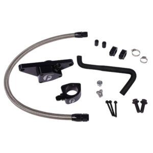 Cummins Coolant Bypass Kit (2006-07 Auto Trans) w/ Stainless Steel Braided Line