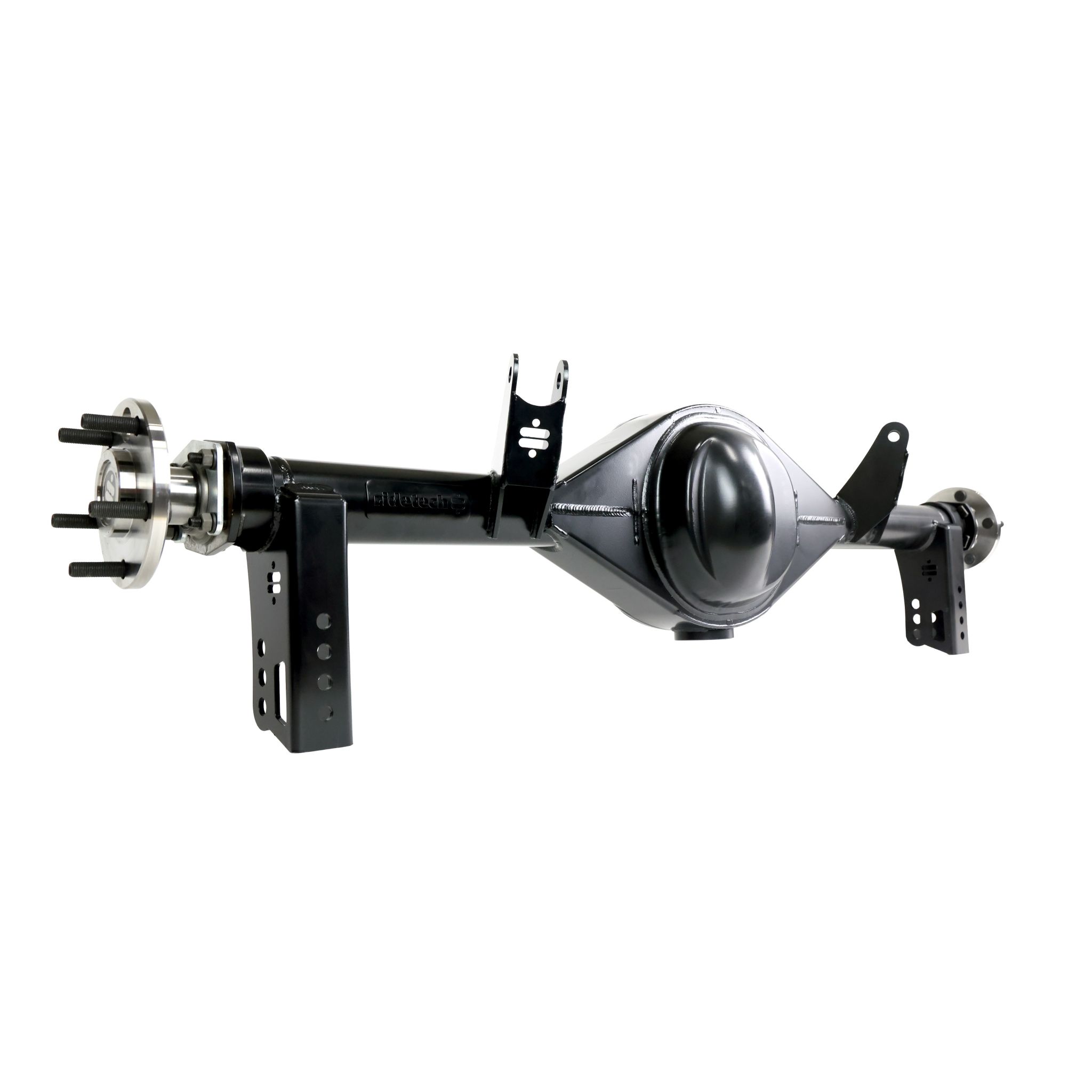 Ford 9" housing and axles, satin black, stock width (61.25"), 70-81 F-Body.