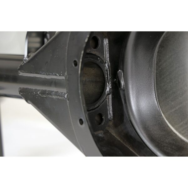 Ford 9" housing and axles, satin black, stock width (61.25"), 70-81 F-Body.