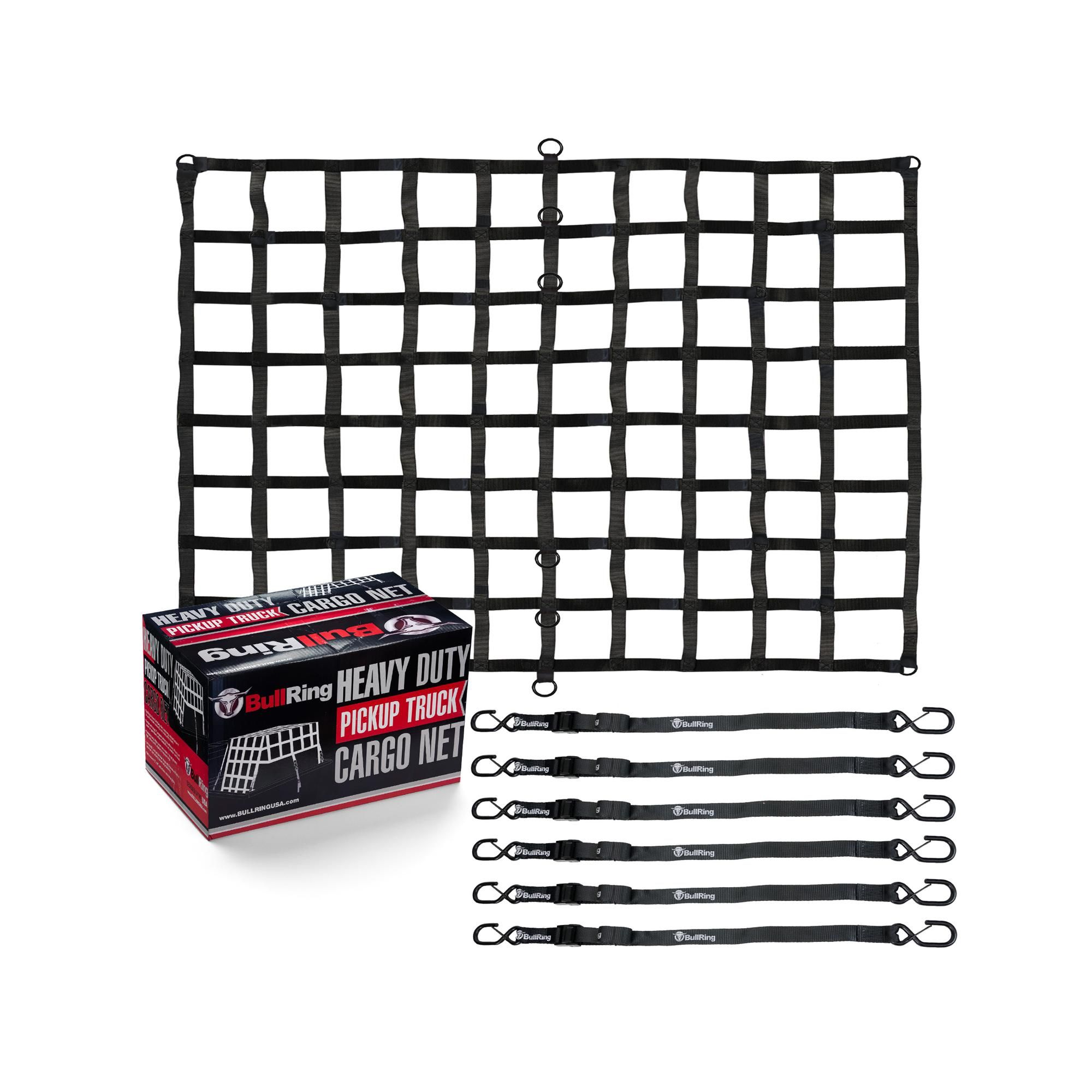 Heavy Duty Pickup Truck Cargo Net