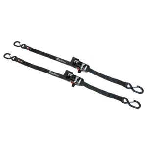1.25" x 12' Sliding Ratchet Tie Down (2 Pack)