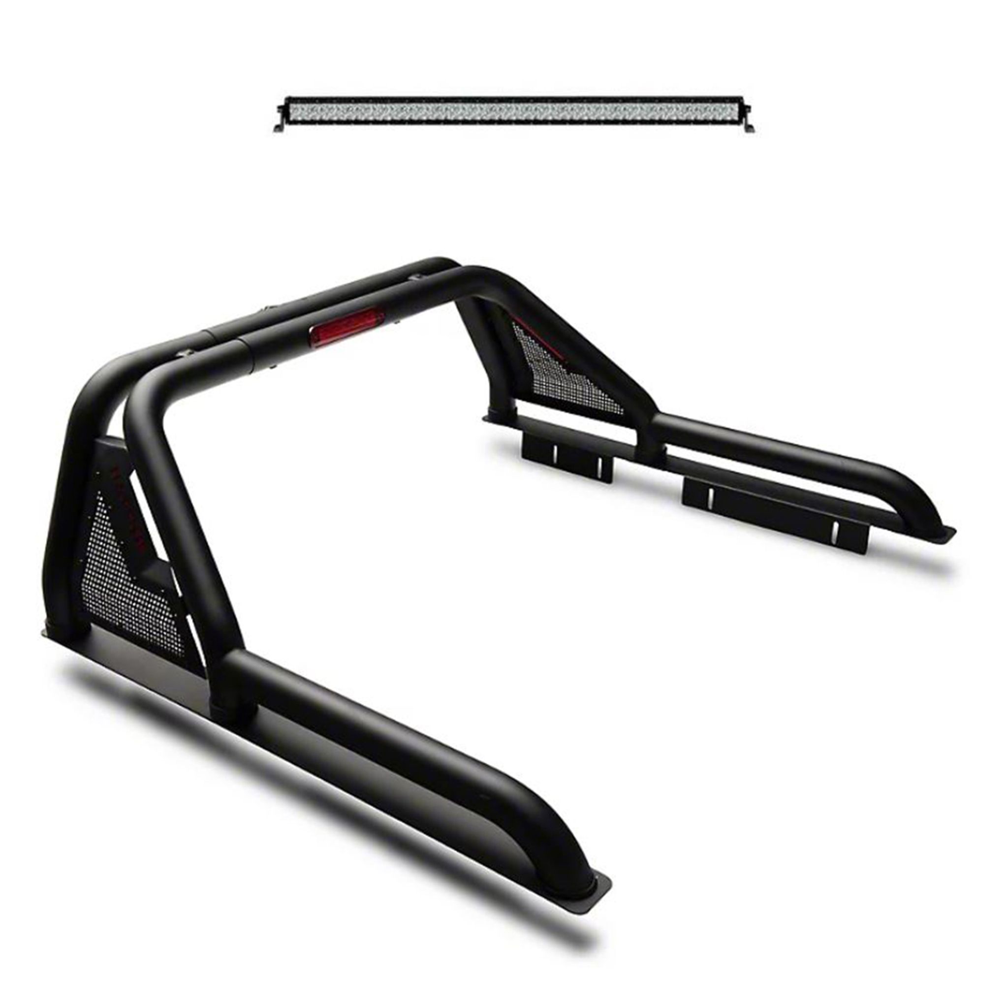 Black Horse Off Road Gladiator Roll Bar Kit Black Steel GLRB-03B-KIT