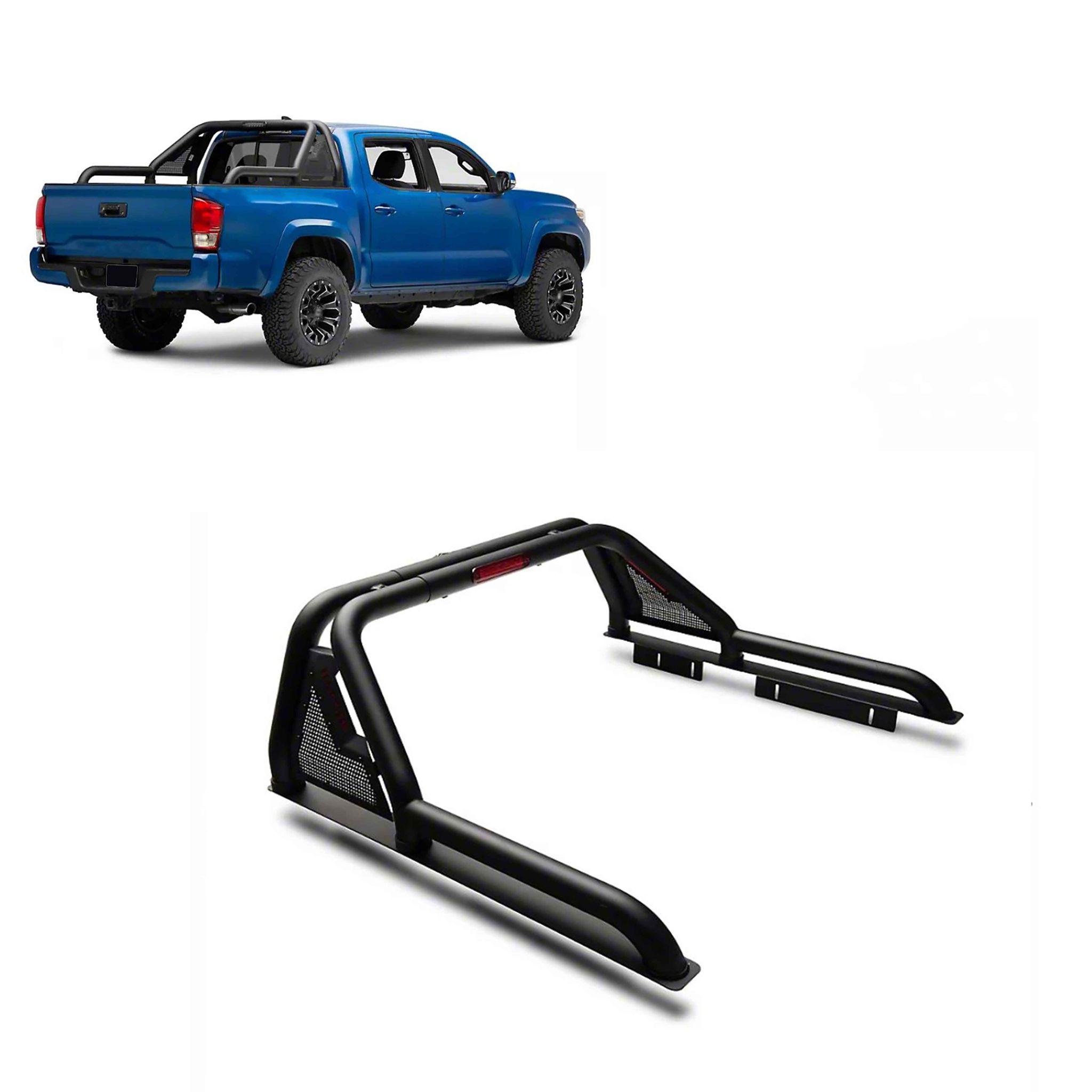 Black Horse Off Road Gladiator Roll Bar Black Steel GLRB-03B