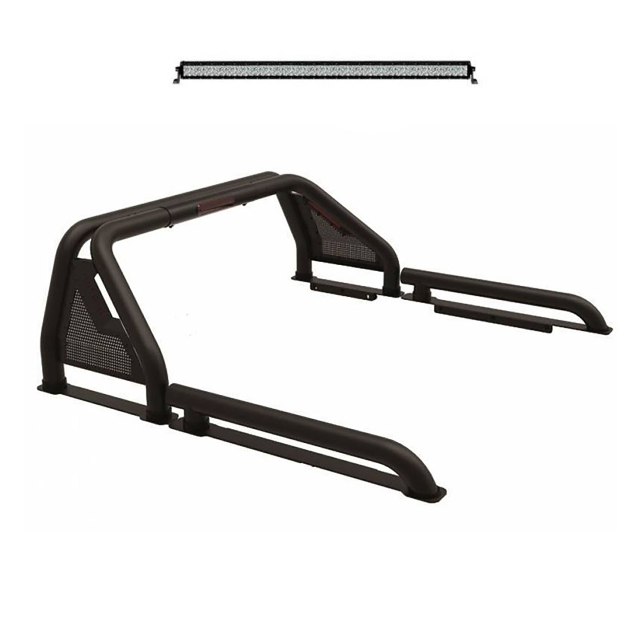 Black Horse Off Road Gladiator Roll Bar Kit Black Steel GLRB-05B-KIT
