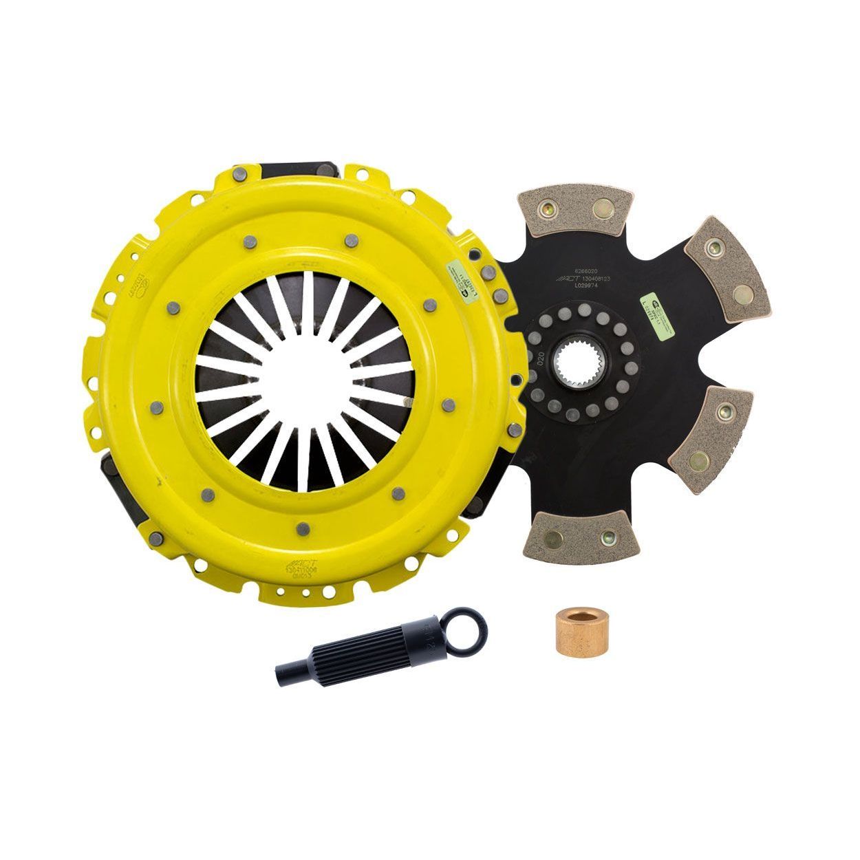 ACT HD/Race Rigid 6 Pad Kit