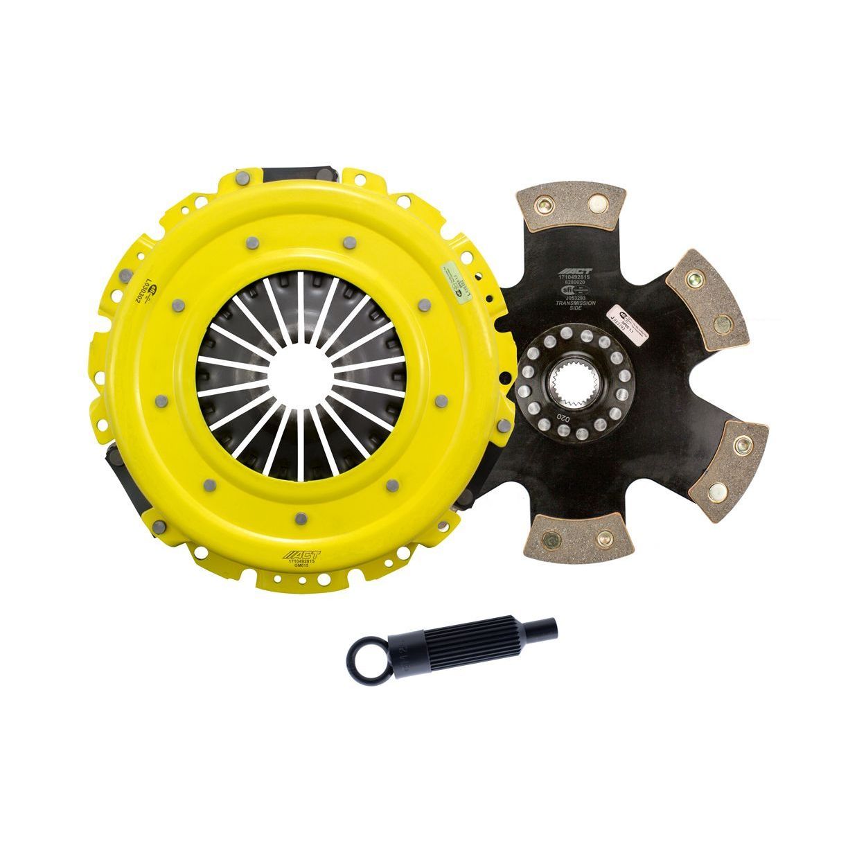 ACT HD/Race Rigid 6 Pad Kit