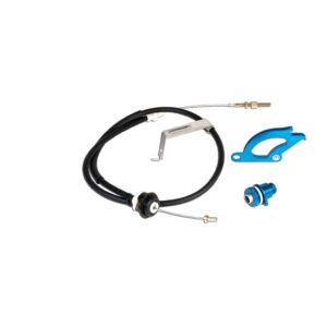 Granatelli Clutch Quadrant Kit, Adjustable. W/Billet Quad., Fixed Cable & Firewall Adjuster