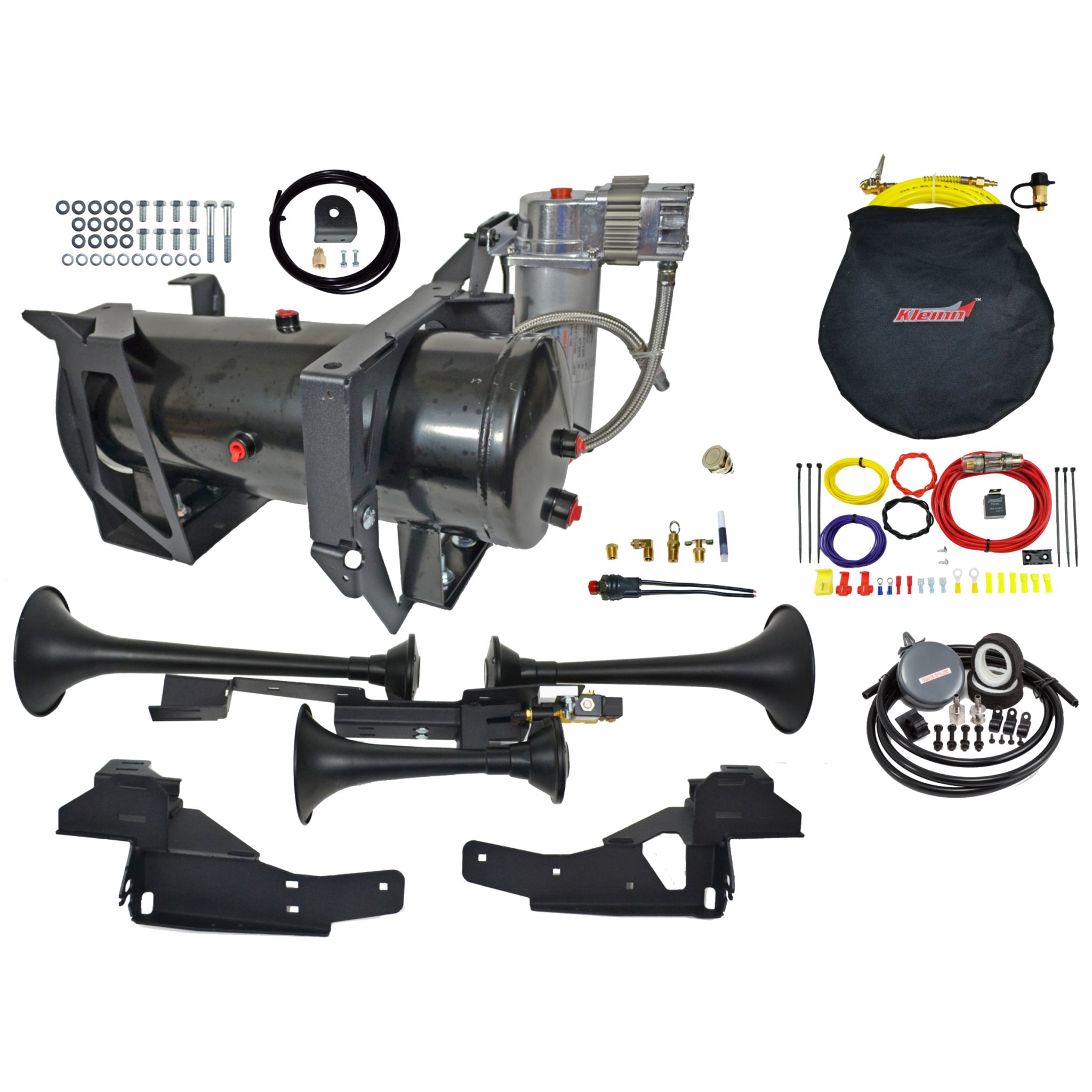 Kleinn Air Horns - GMHD-734 - GM HD Train Horn Sys