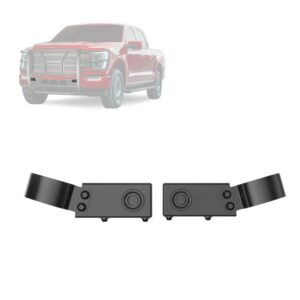 Black Horse Off Road Grille Guard Sensor Black Steel GPS05B